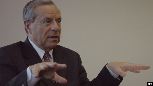  El canciller de Costa Rica, Enrique Castillo, durante una entrevista con Efe en Ciudad de Panamá (Panamá) 