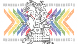 Emblema de ILGA 2014 México.
