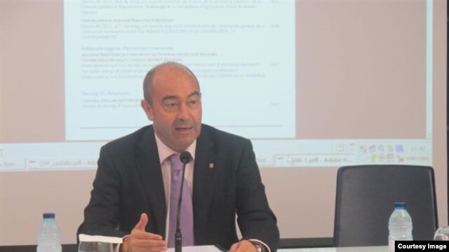 El vicepresidente y consejero de Presidencia balear, Antonio Gómez.