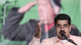 Nicolás Maduro, en acto de juramentación de gobernador chavista en diciembre de 2012