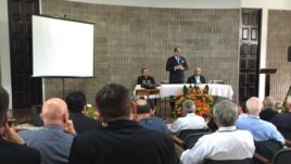 Intervención del presidente de Costa Rica ante obispos de la región.