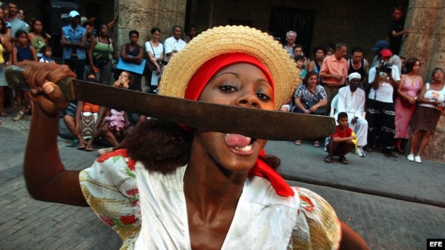 Danzas afrocaribeñas  en el  festival "Ciudad en Movimiento" 