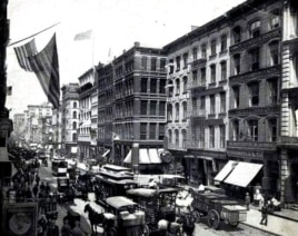 Nueva York en el siglo XIX.