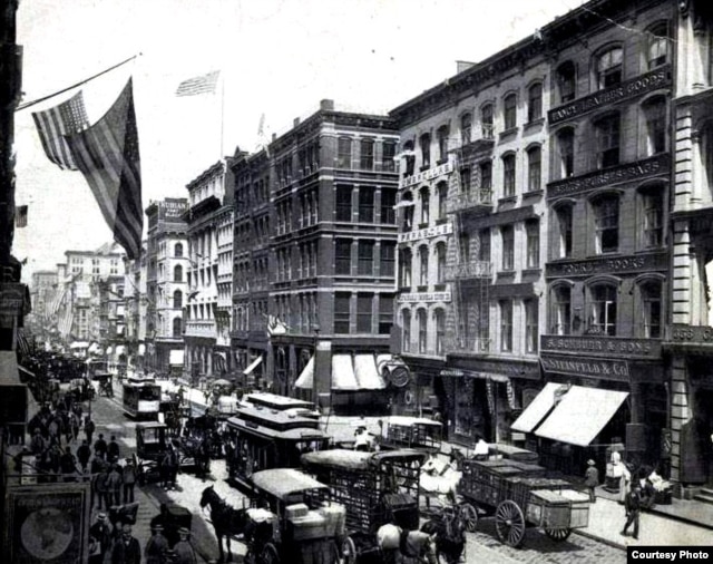 Nueva York en el siglo XIX.