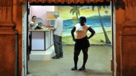Una cafetería en Cuba
