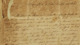 Carta de Félix Varela.