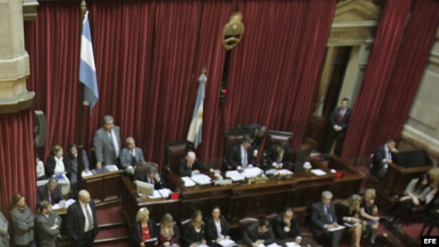 Fotografía de archivo del Congreso Nacional argentino.