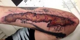 Los visitantes pueden llevarse literalmente a Cuba en la piel.