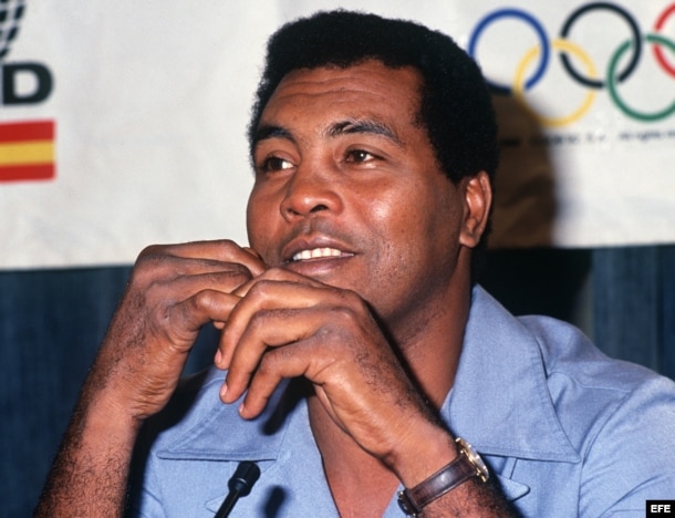 El boxeador tres veces campeón olímpico, Teófilo Stevenson/ Foto de archivo