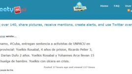 Confirman sentencias a activistas UNPACU.