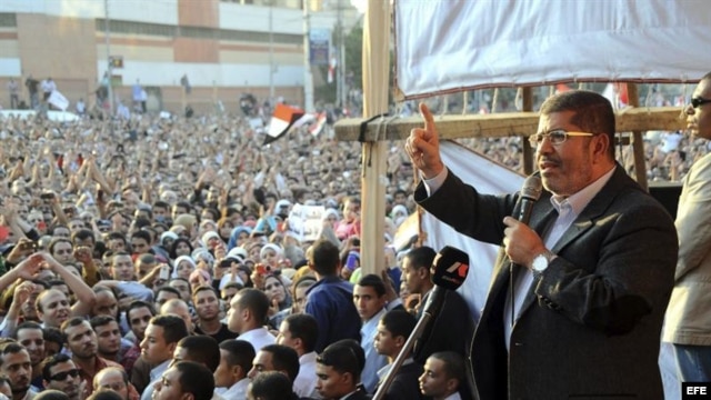 El presidente de Egipto, Mohamed Mursi.