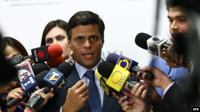 Leopoldo López.