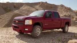 Una camioneta Chevy Silverado del 2013