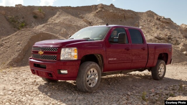Una camioneta Chevy Silverado del 2013