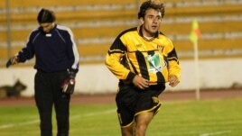 Archivo - Jugador de The Strongest de La Paz.  