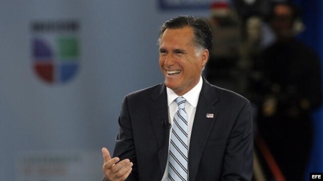 El candidato presidencial republicano, Mitt Romney.