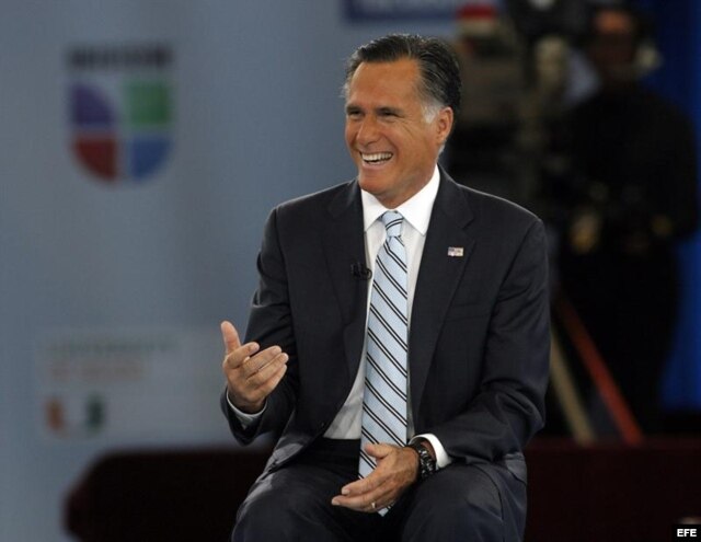 El candidato presidencial republicano, Mitt Romney.