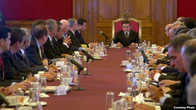 Reunión del Consejo de Seguridad Nacional de México