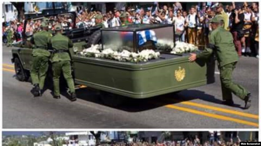 Jeep UAZ se para en medio de la caravana