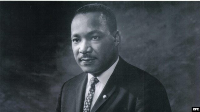 Fotografía de archivo sin fechar del Centro King de Atlanta, Georgia (EEUU) que muestra a Martin Luther King Jr. Medio siglo después de la histórica "Marcha en Washington"