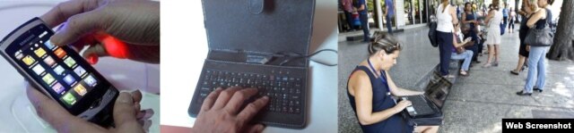 Reporta Cuba Desde Teléfonos, tablets y Labtop