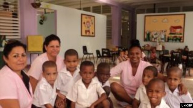 Circulo infantil rehabilitado en Cuba por UNICEF y la Fundacion Iberostar