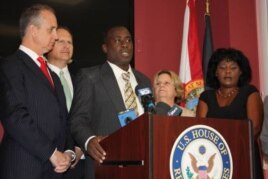 Ileana Ros-Lehtinen, Mario Díaz-Balart y Lincoln Díaz-Balart