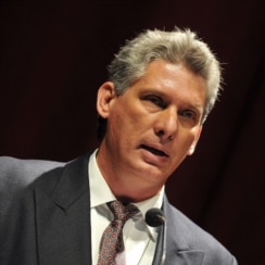 Miguel Díaz-Canel vicepresidente del Consejo de Ministros.