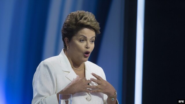 La presidenta de Brasil, Dilma Rousseff. Foto: Archivo.