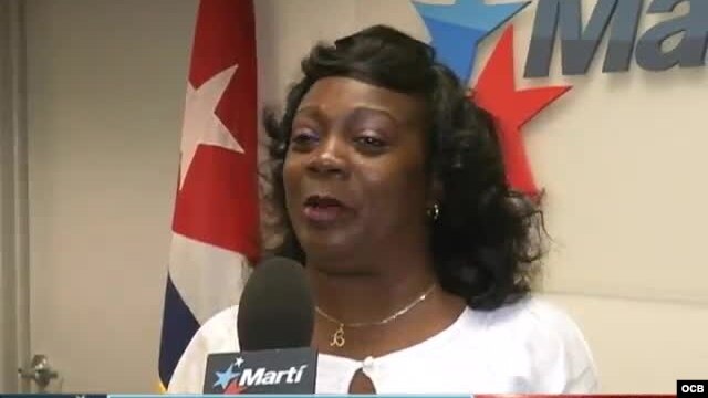 Berta Soler durante su visita a martinoticias el pasado mes de mayo.