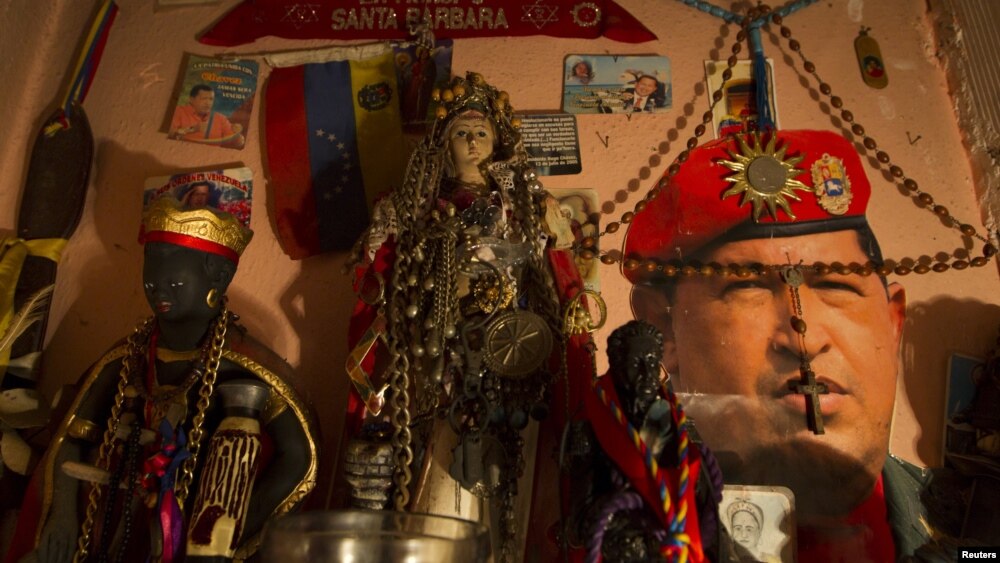Altar para Chávez