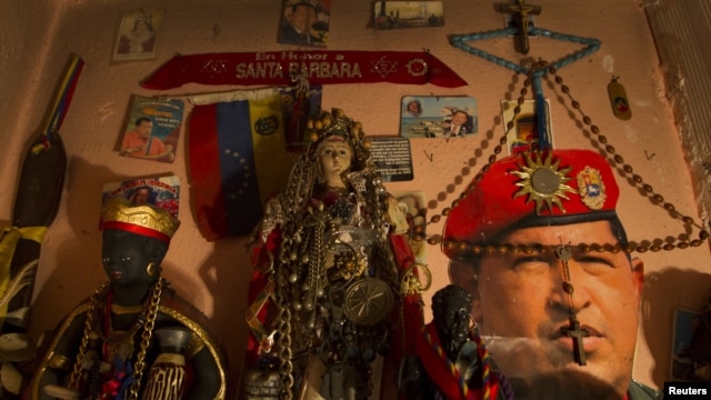 Altar para Chávez