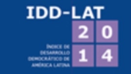 Índice de Desarrollo Democrático América Latina 2014.