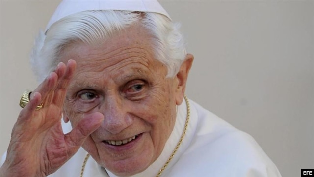 El papa Benedicto XVI.