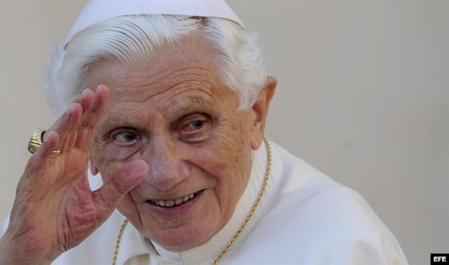 El papa Benedicto XVI.