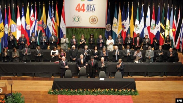 Asamblea de la OEA.