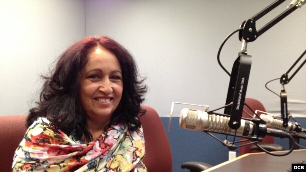 Miriam Celaya en Radio Martí