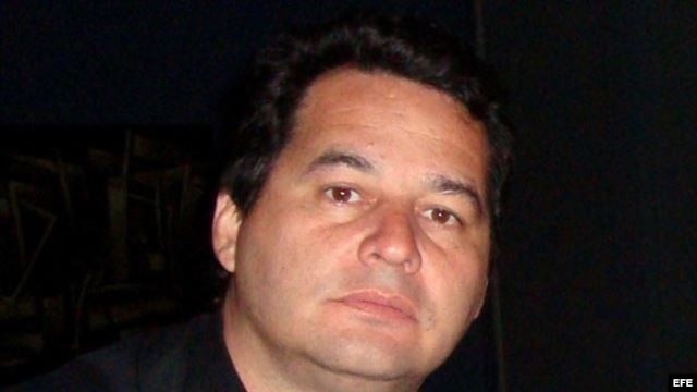 El escritor cubano, Ángel Santiesteban. Foto de archivo