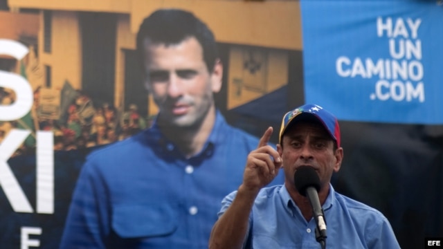 Capriles. Foto de Archivo.