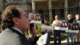 Vigília frente a sede diplomática cubana en DC