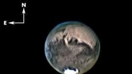 Imagen del planeta Marte. EFE/IAC/Casado y Serra-Ricart