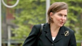La portavoz del Departamento de Estado, Victoria Nuland. EFE/Stf.