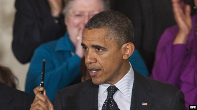 El presidente estadounidense, Barack Obama, ofrece la primera rueda de prensa en la Casa Blanca tras haber ganado la reelección.