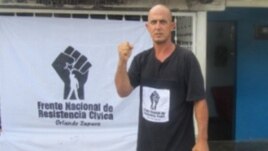 El opositor cubano Jorge Vásquez Chaviano.