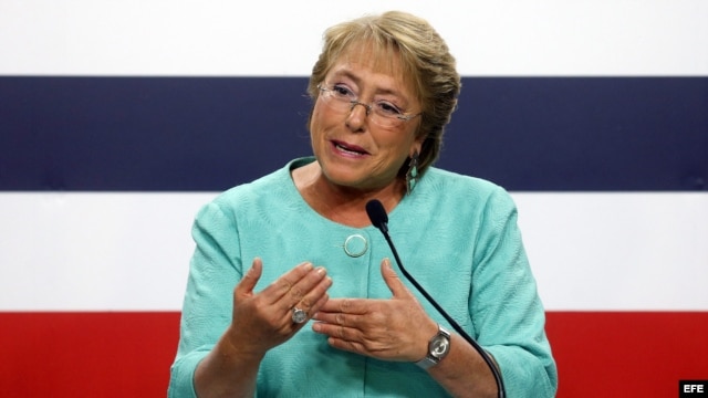 La presidenta de Chile, Michelle Bachelet.