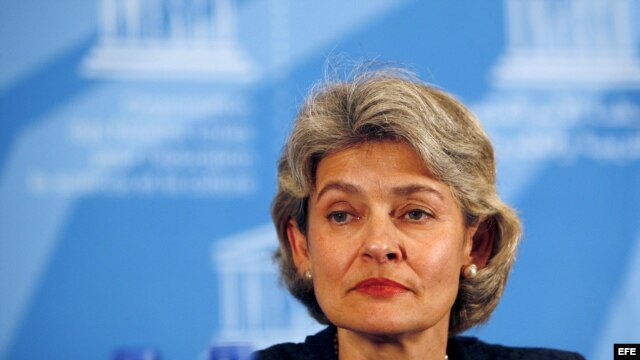 Irina Bokova, máxima representante de la UNESCO