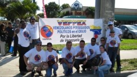 Venezolanos exiliados en Miami 