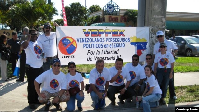 Venezolanos exiliados en Miami 