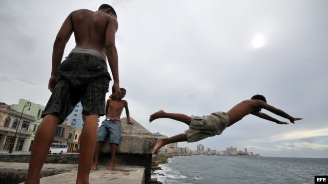 El Malecón de La Habana.