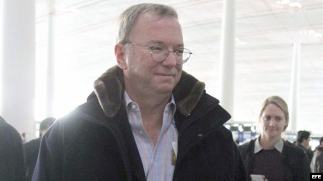 Eric Schmidt de viaje a Corea del Norte